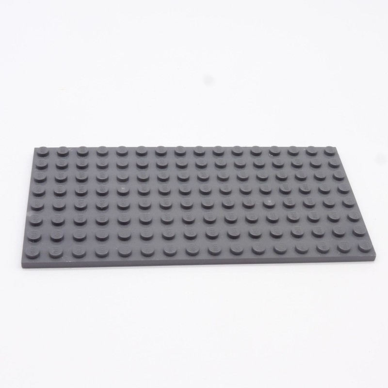 Lego 34754 Plate 8X16 92438 Dark Bluish Gray Gris Foncé Lot de 1