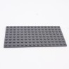 Lego 34754 Plate 8X16 92438 Dark Bluish Gray Gris Foncé Lot de 1