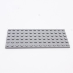 Lego 34771 Plate 6X14 3456 Light Bluish Gray Gris Clair Lot de 1