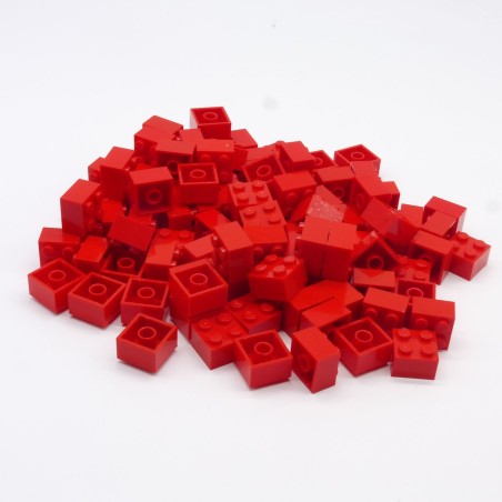 Lego 34785 Brick 2X2 3003 Red Rouge Lot de 100