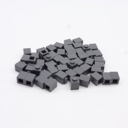 Lego 34787 Brick 1X1 3005 Dark Bluish Gray Gris Foncé Lot de 50