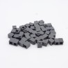 Lego 34787 Brick 1X1 3005 Dark Bluish Gray Gris Foncé Lot de 50