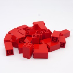 Lego 34790 Brick 2X2X3 30145 Red Rouge Lot de 28