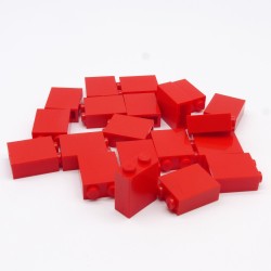Lego 34791 Brick 1X2X2 3245 Red Rouge Lot de 20