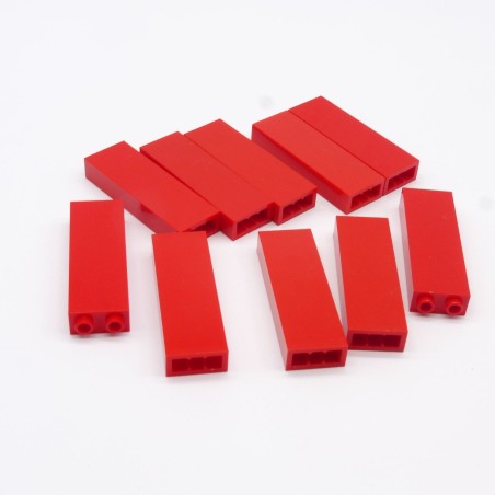 Lego 34792 Brick 1X2X5 2454 Red Rouge Lot de 10