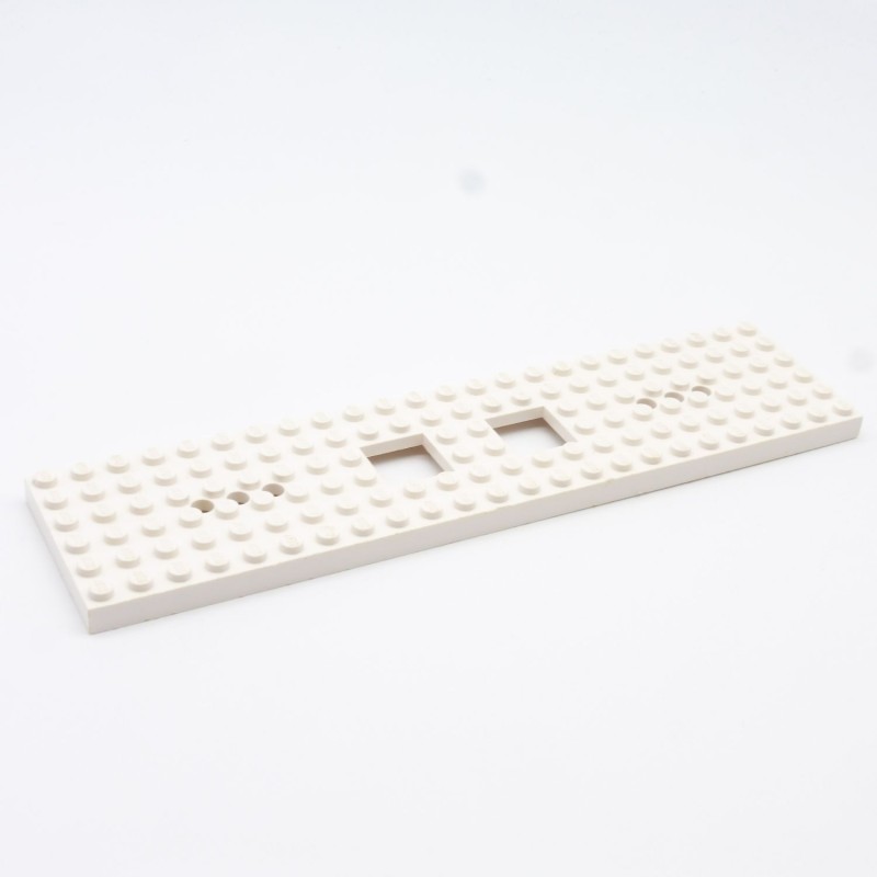 Lego 34839 Train Base 6X24 92340 White Blanc Lot de 1 un peu usée
