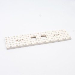 Lego 34841 Train Base 6X24 92340 White Blanc Lot de 1 petite casse