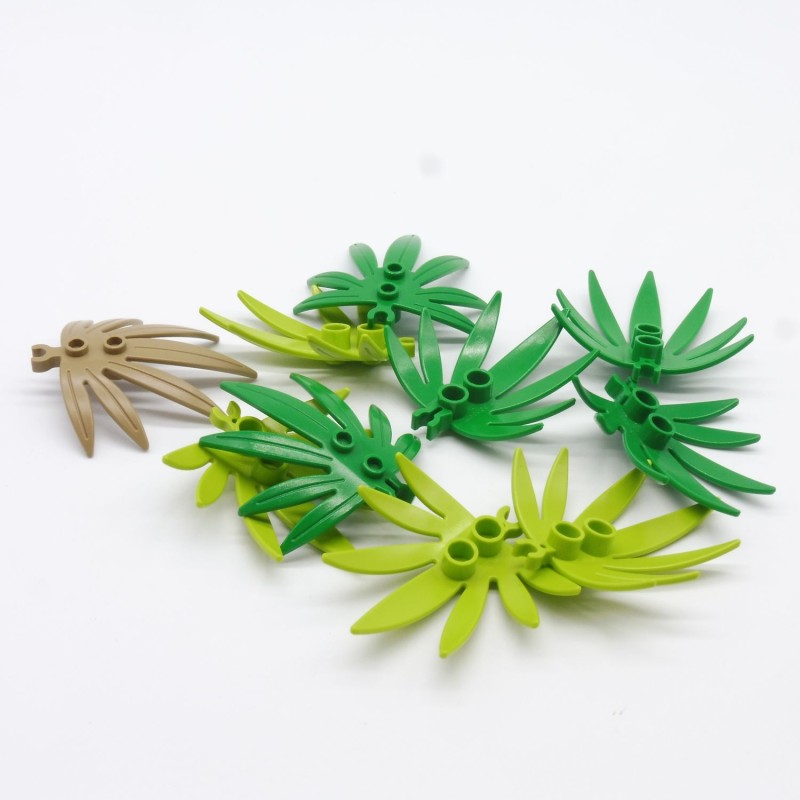 Lego 34864 Plant Leaves Feuilles 6X5 10884 30239 Lot de 10