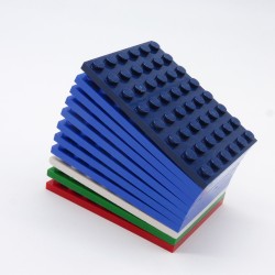 Lego 34871 Plate 6X8 3036 Lot de 11