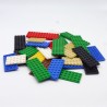 Lego 34872 Plate 3035 3032 3029 3030 Lot de 30 un peu abimées