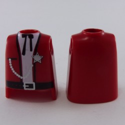 Playmobil 7229 Playmobil Lot of 2 Red Busts Sheriff New Model