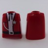 Playmobil 7229 Playmobil Lot de 2 Bustes Rouges Cowboy avec étoile de Sheriff