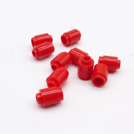 Lego 34903 Brick Round 1X1 3062b Red Rouge Lot de 10