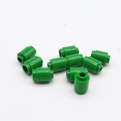 Lego 34908 Brick Round 1X1 3062b Green Vert Lot de 10