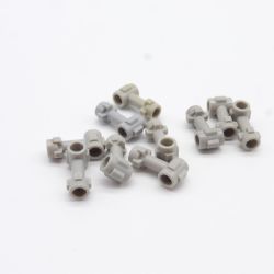 Lego Bar 1L Top Stud 2 Side Studs 92690 Light Bluish Gray Lot de 10 Jaunissement