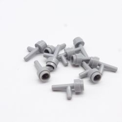 Lego Ustensil Torche Torch Gun 86208 Light Bluish Gray Gris Clair Lot de 10