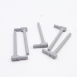 Lego Bar 5L Handle Friction Ram 87618 Light Bluish Gray Gris Clair Lot de 5