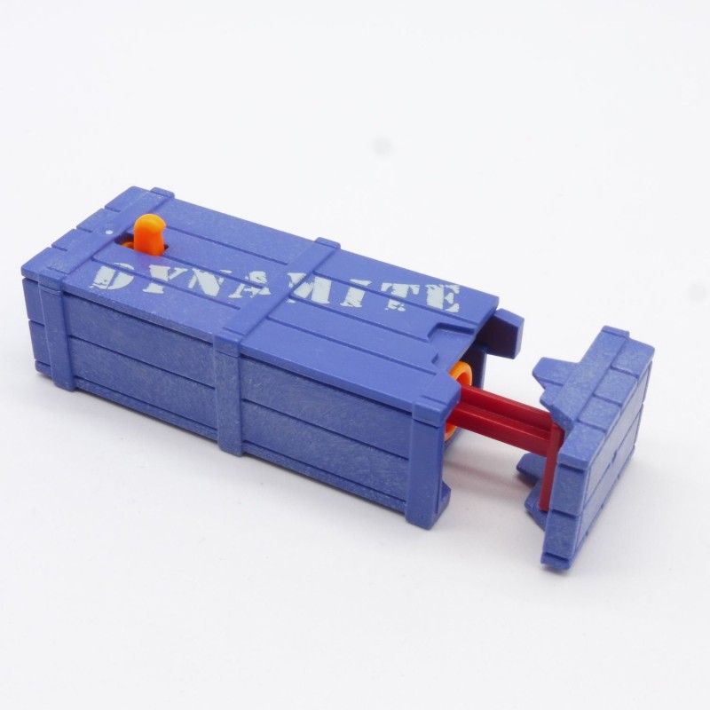 Playmobil 14650 Large Blue Dynamite Crate Exploding