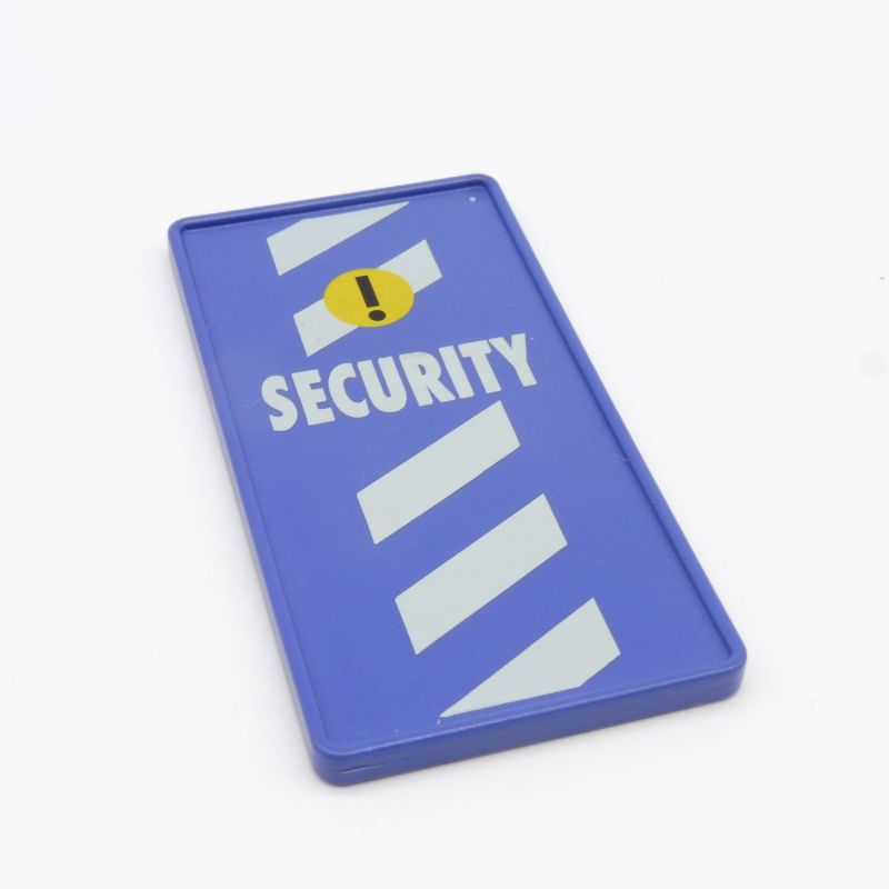 Playmobil Panneau Bleu SECURITY