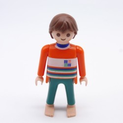 Playmobil 21703 Homme Vert et Orange Pieds Nus