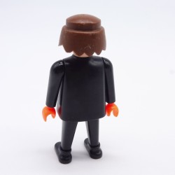 Playmobil Homme Plongeur Scaphandrier Noir Mains Oranges