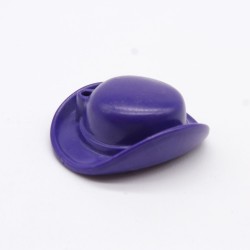 Playmobil 35093 Violet Raised Brim Hat with Hole