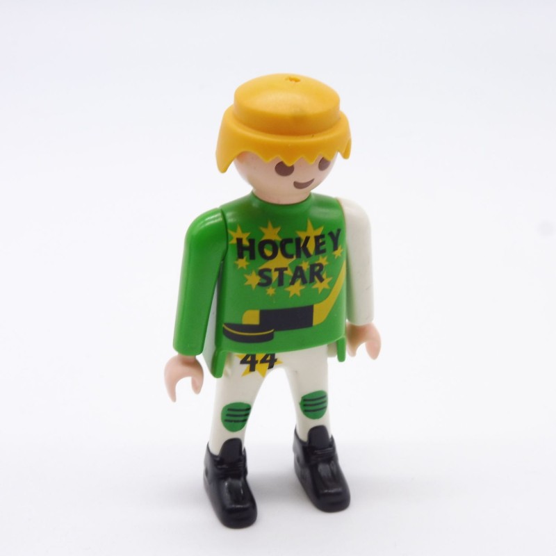 Playmobil 35117 Mens Green and White Chunky Shoes HOCKEY STAR 44
