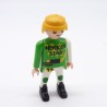 Playmobil 35117 Mens Green and White Chunky Shoes HOCKEY STAR 44