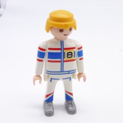 Playmobil 35122 Homme Bleu Blanc Rouge 8 Grosses Chaussures