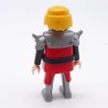 Playmobil Chevalier Rouge et Noir du Dragon Ceinture Noire