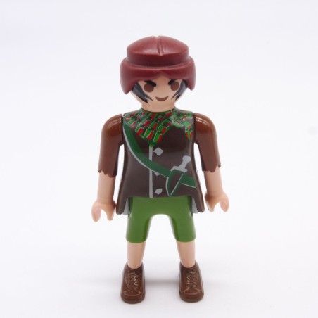 Playmobil 35134 Woman Brown and Green Camouflage