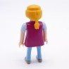 Playmobil Femme Moderne Violet Bleu