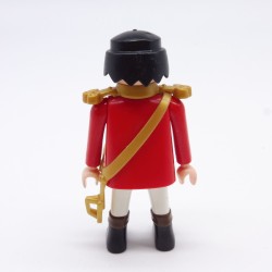 Playmobil White & Red Man Pirate with Gilded Belt & Shoulder pads Large Belly