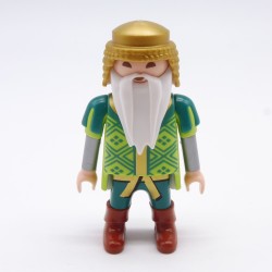 Playmobil 21725 Playmobil Green Asian Dwarf man with Long White Beard