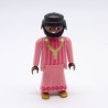 Playmobil 21733 Playmobil Homme Africain Rose et Doré avec Barbe Noire et Robe