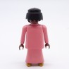 Playmobil Homme Africain Rose et Doré avec Barbe Noire et Robe