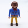 Playmobil 31222 Playmobil Homme Bleu et Jaune Moutarde Col Orange