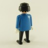 Playmobil Men Black Blue Front Pockets