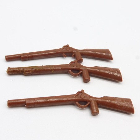 Playmobil 4994 Lot of 3 Vintage Used Short Barrel Shotguns