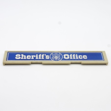Playmobil 35323 Sheriff Office House Sign Vintage Western 3423