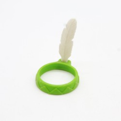 Playmobil 35364 Green Headband with Indian Feather for Children