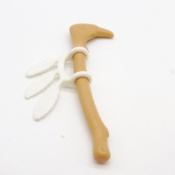 Playmobil 35387 Tomahawk Light Brown Eagle Head with White Feathers