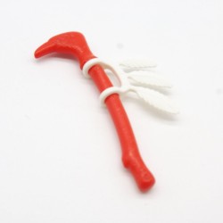 Playmobil 35388 Red Tomahawk Eagle Head with White Feathers