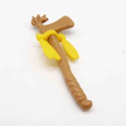 Playmobil 35389 Light Brown Tomahawk with Yellow Feathers