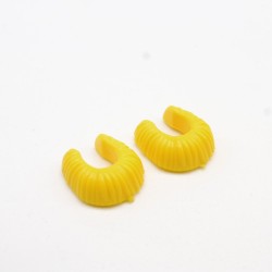 Playmobil 35390 Lot de 2 Fourrures Jaunes pour Pied Indien
