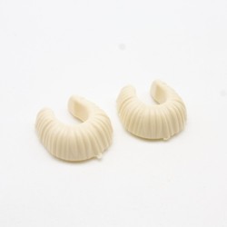 Playmobil 35392 Set of 2 Cream White Furs for Indian Feet