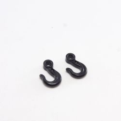 Playmobil Lot de 2 Crochets Noirs 3666 3665 3888 3907 3908