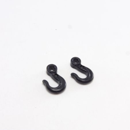 Playmobil Set of 2 Black Hooks 3666 3665 3888 3907 3908