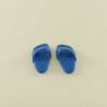 Playmobil Paire de Pantoufles / Sandales Bleue