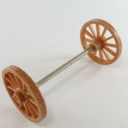 Playmobil Roues diamètre 4,5cm pour chariot western